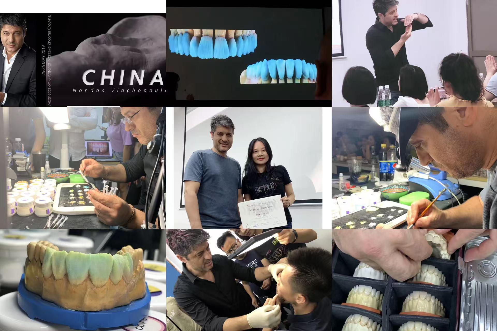 Derniers blogs de l'entreprise sur JOY Dental Lab organise un échange académique avec Nondas Vlachopoulos