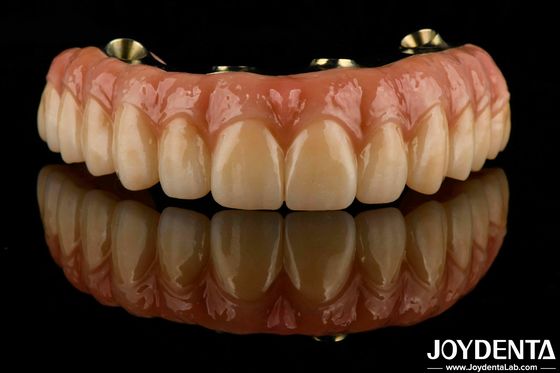acheter Pont en zirconium hybride en Ti-Bar Dentistique Excellente résistance rétablit la fonction de mastication fabrication en ligne
