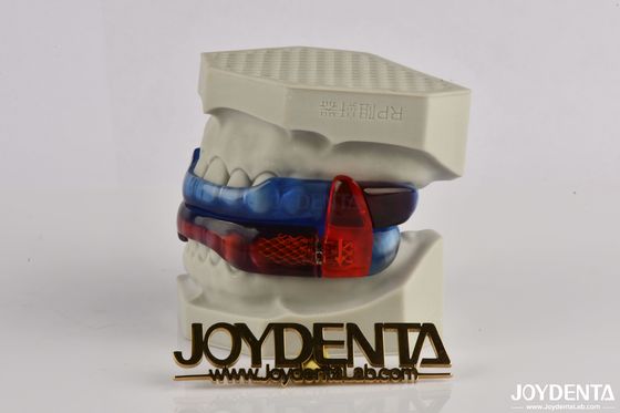 Protecteur flexible et transparent contre le ronflement dentaire / bouton anti-ronflement personnalisé pour adultes