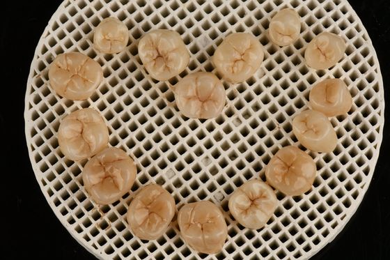 Solution de laboratoire dentaire multicouche pleine Zurconia pour la biocompatibilité et l' apparence naturelle